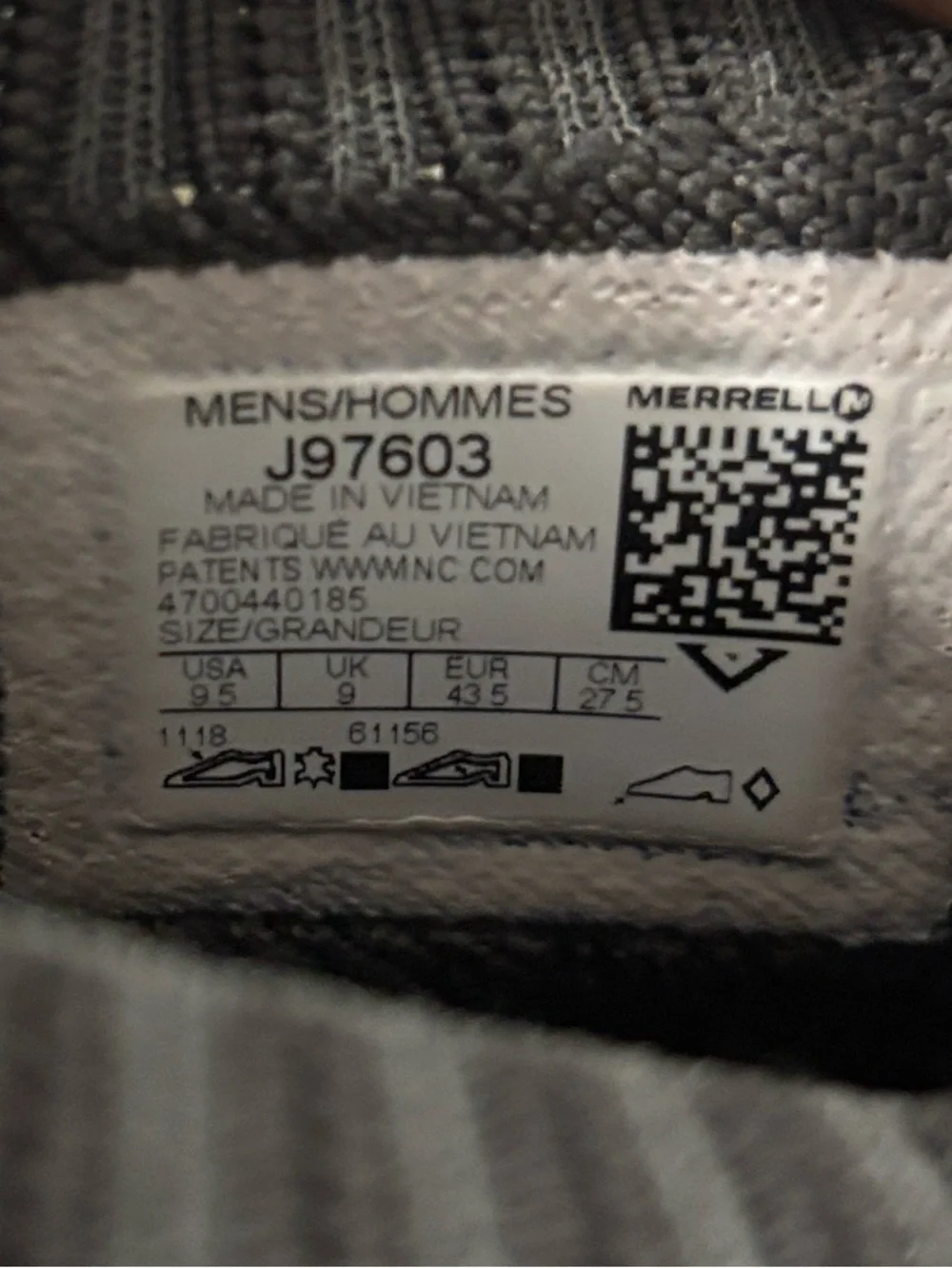 MERRELL Mens Dusty Men's Jungle Moc Xx Slip On‎ Trainers Size 9.5